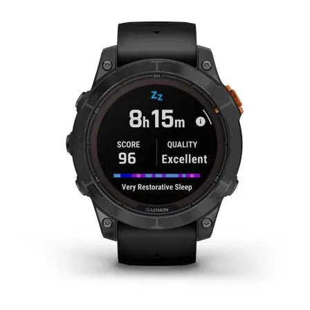 Fenix® 7 Pro – Solar Edition - Slate Gray with Black Band