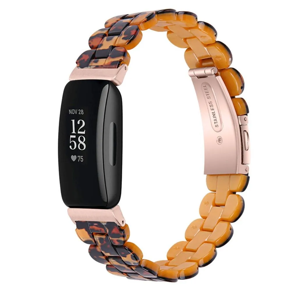 Fitbit Inspire 2 / Inspire HR oval resign watch strap - Leopard