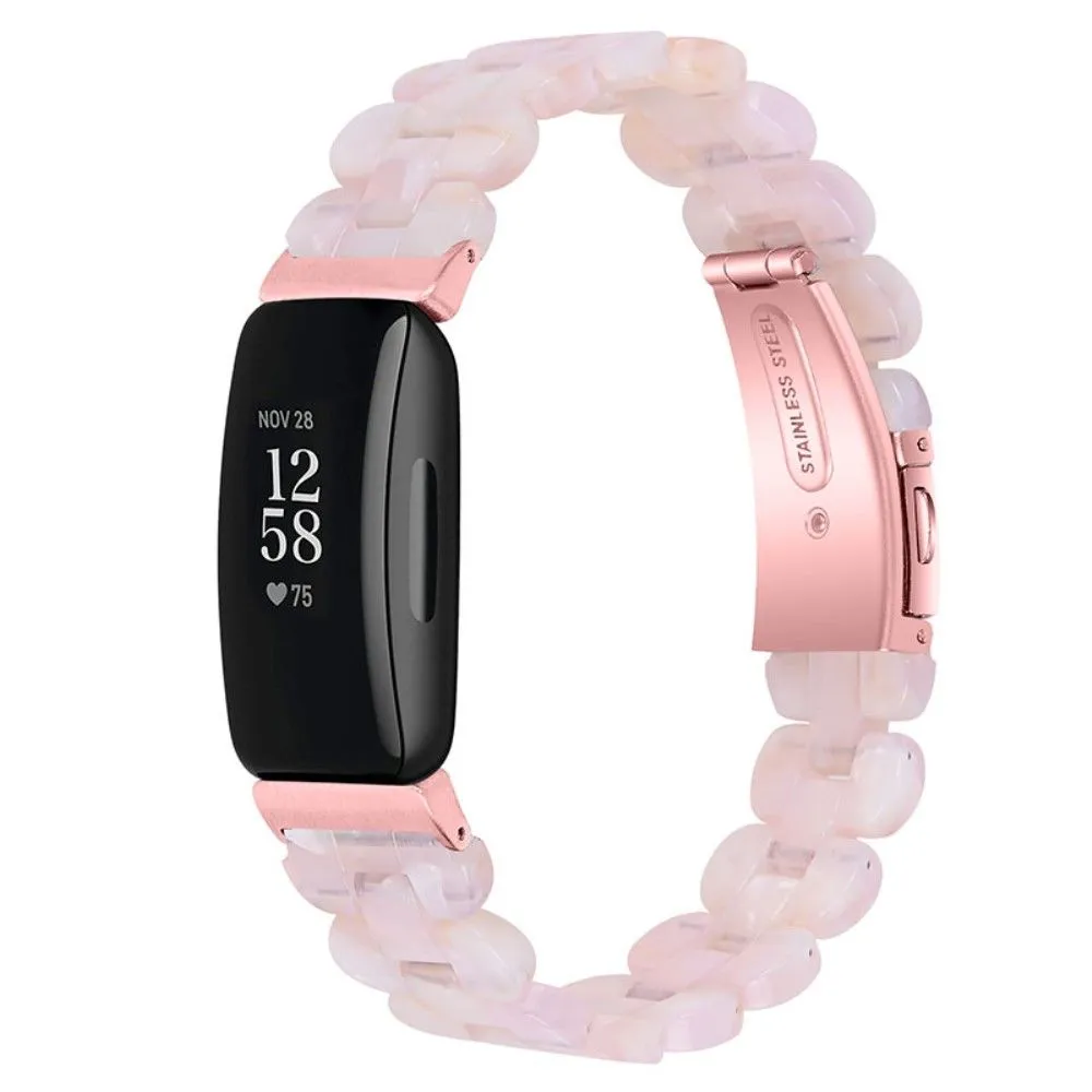 Fitbit Inspire 2 / Inspire HR oval resign watch strap - Pink