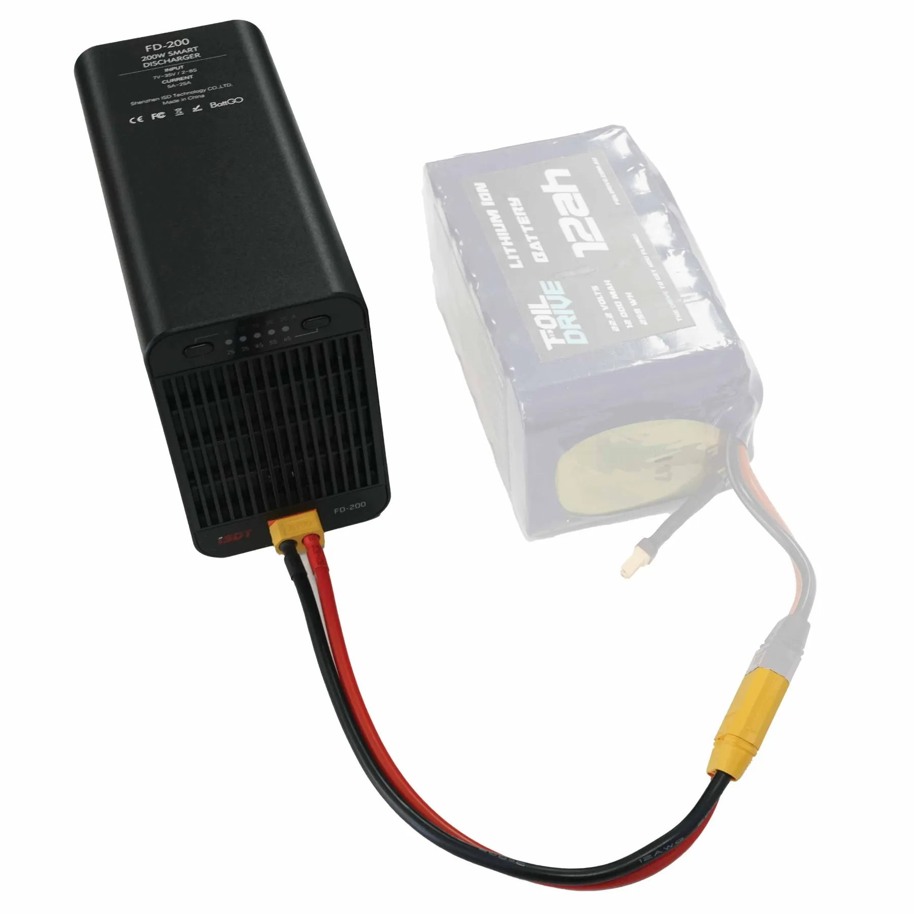 Foil Drive Battery Discharger Device - GEN1