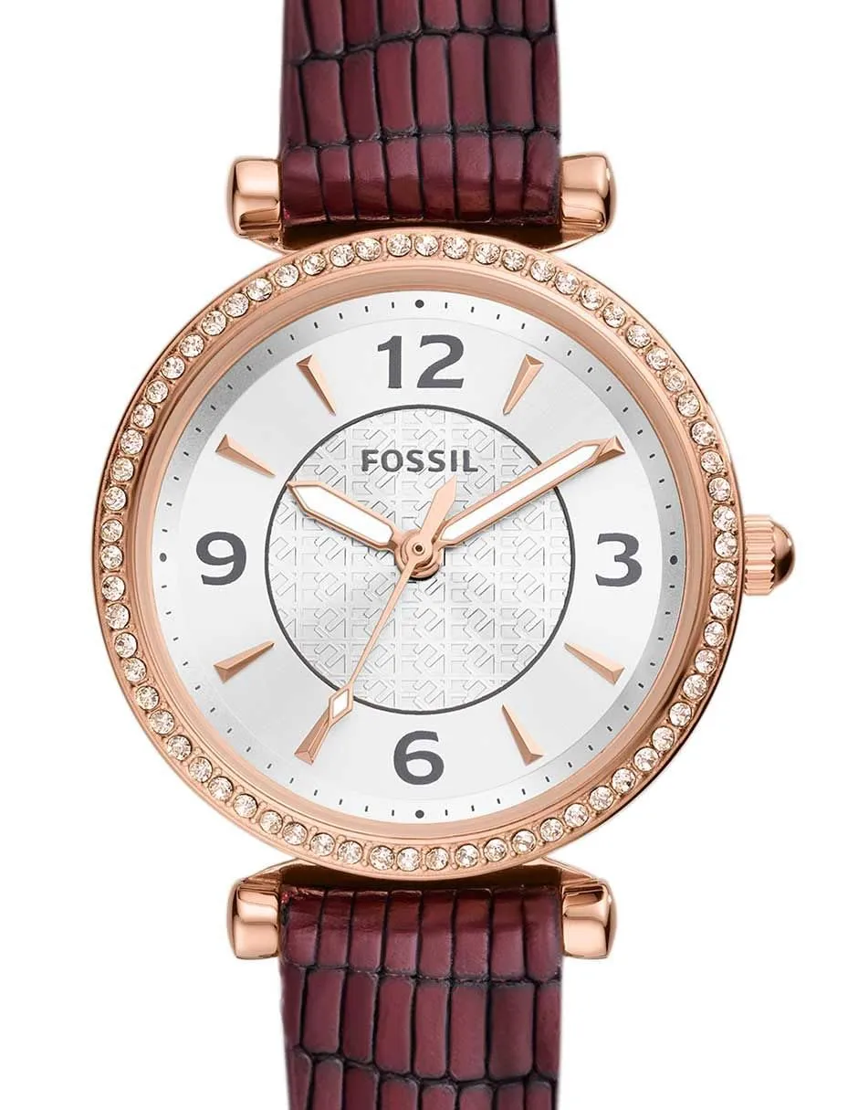 Fossil Analog Silver Dial Women's Watch-ES5296