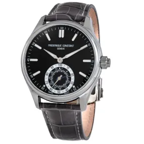 Frederique Constant Horological Quartz Black Dial Men's Smart Watch FC-285BW5B6