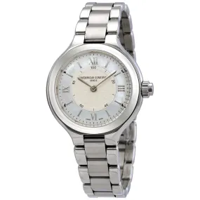 Frederique Constant Horological White Mother of Pearl Dial Ladies Smartwatch FC-281WH3ER6B