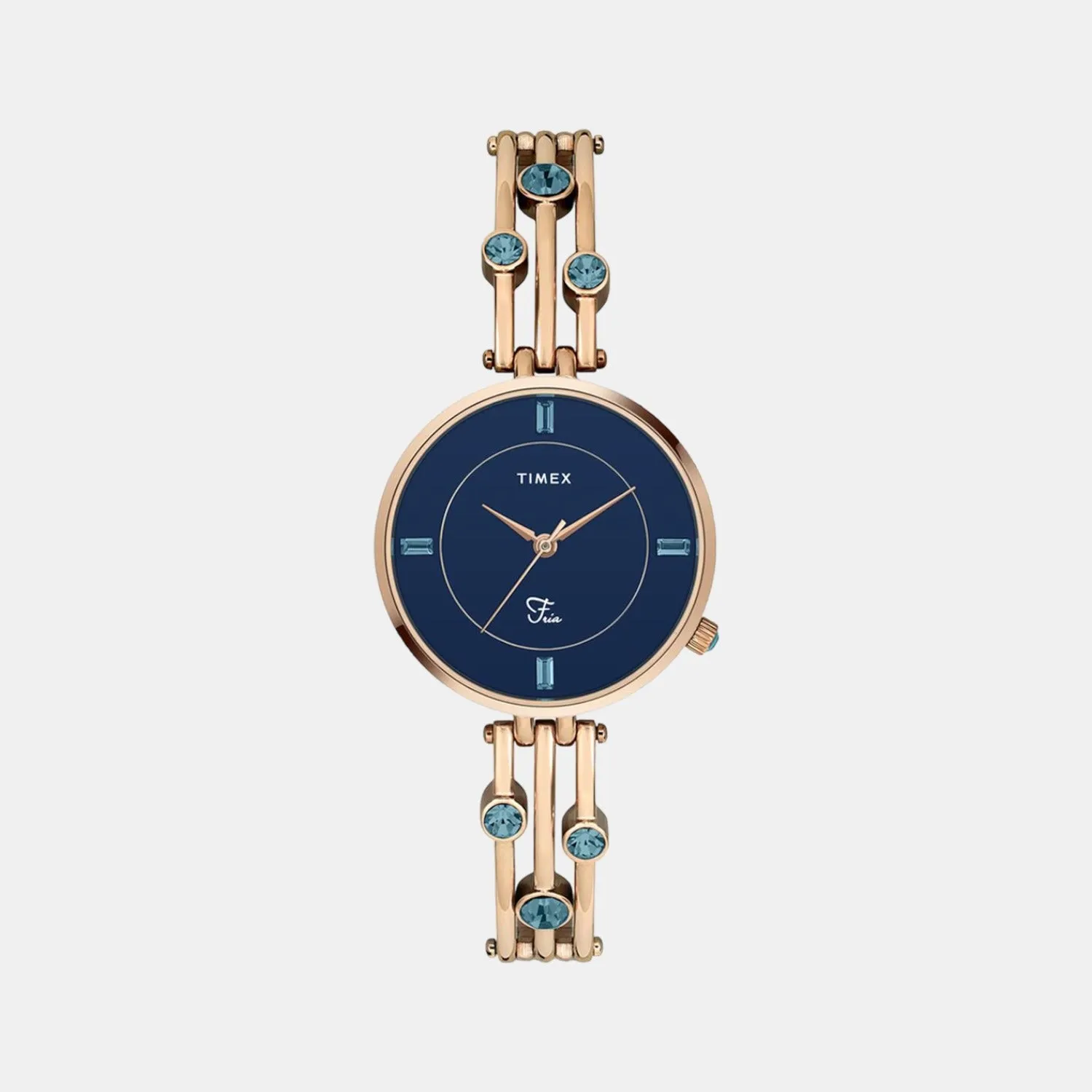 Fria Women Blue Analog Stainless Steel Watch TWEL16002