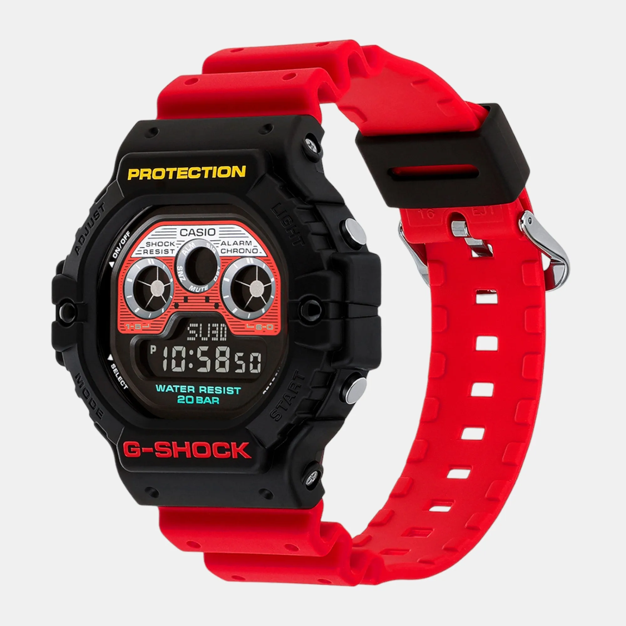 G-Shock Men Multi-Colour Dial Digital Resin Watch DW-5900MT-1A4DR - G1508