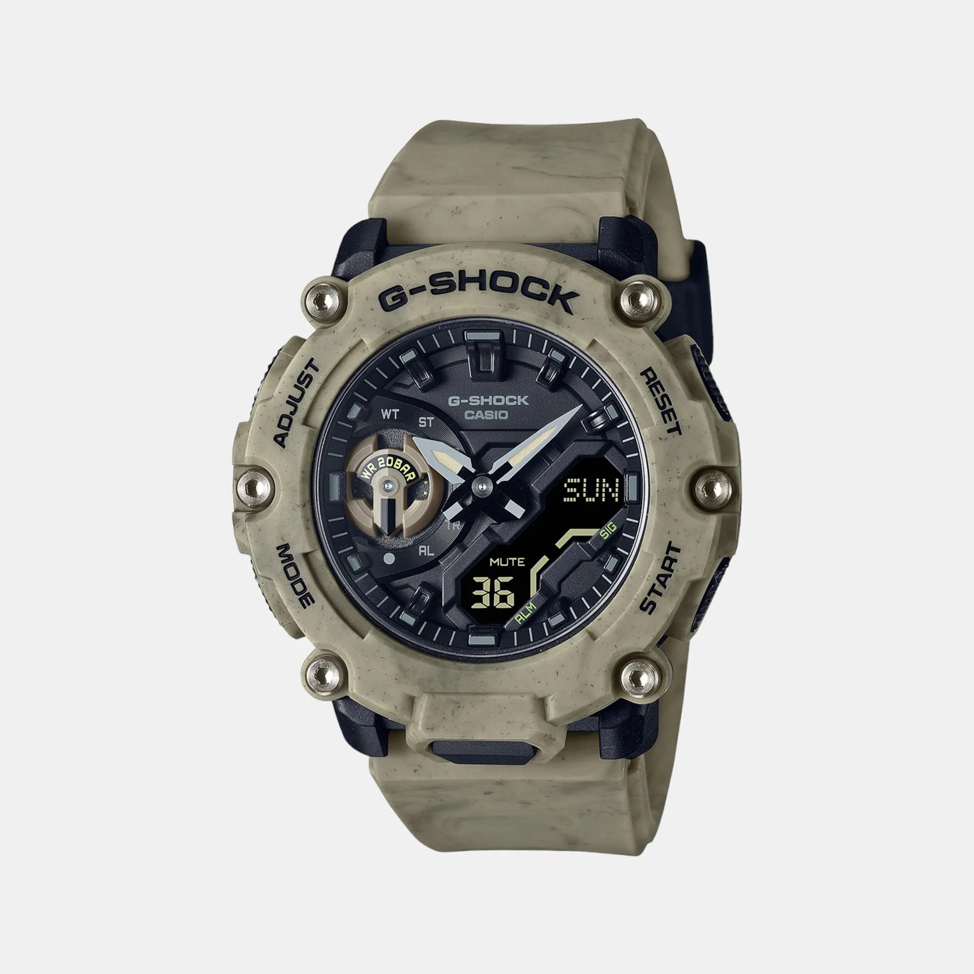 G-Shock Men's Black Analog-Digital Resin Watch G1263 - GA-2200SL-5ADR