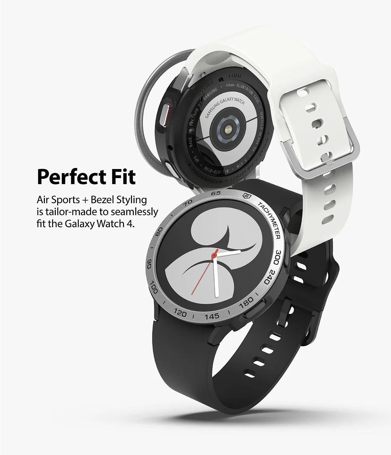 Galaxy Watch 4 40mm | Air Sports Black   Bezel Styling