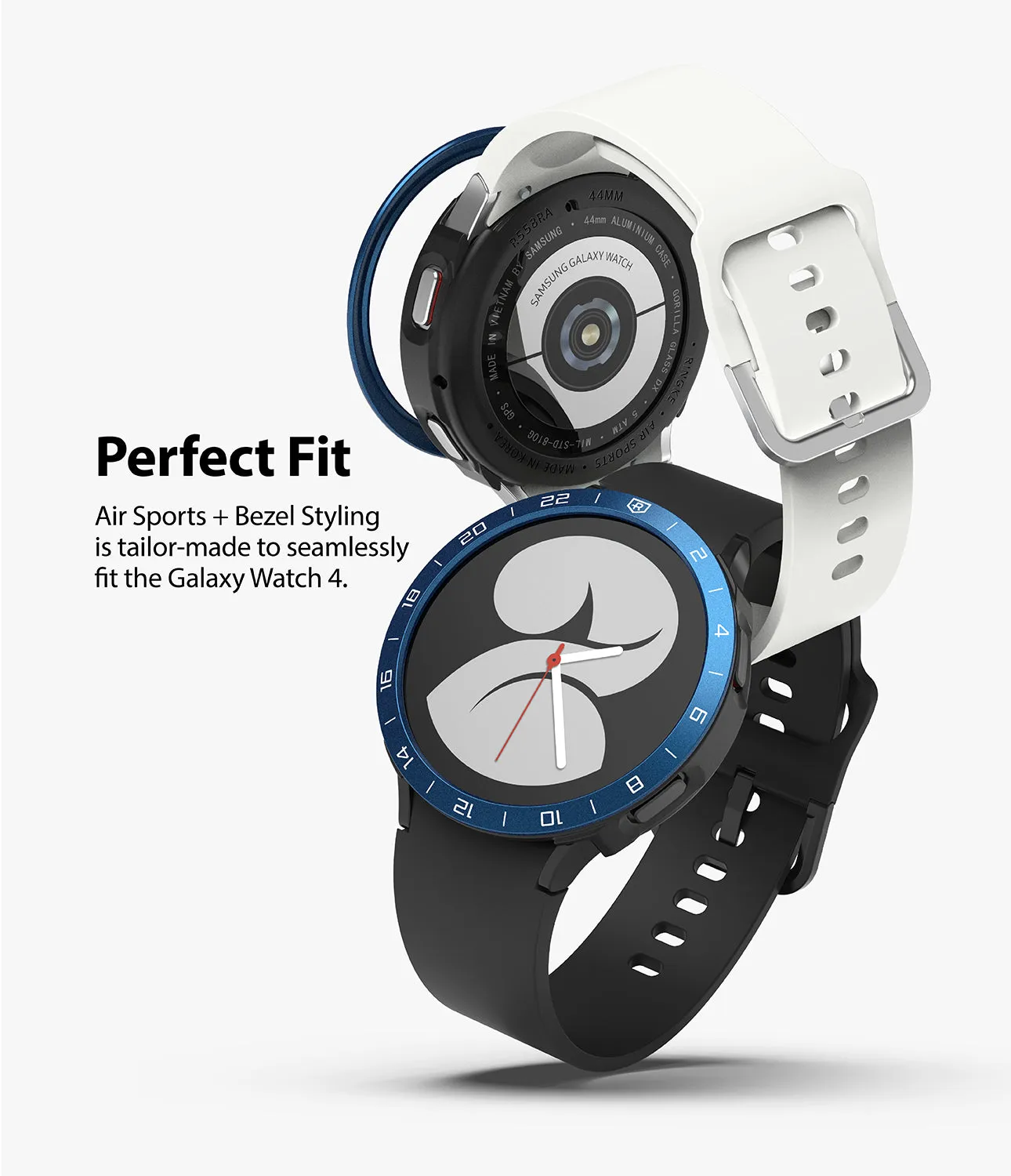 Galaxy Watch 4 40mm | Air Sports Black   Bezel Styling