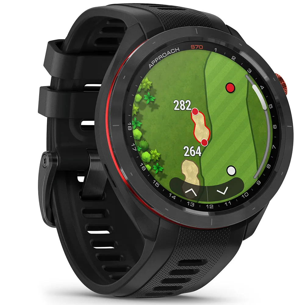 Garmin Approach S70 Golf GPS Smart Watch - Black