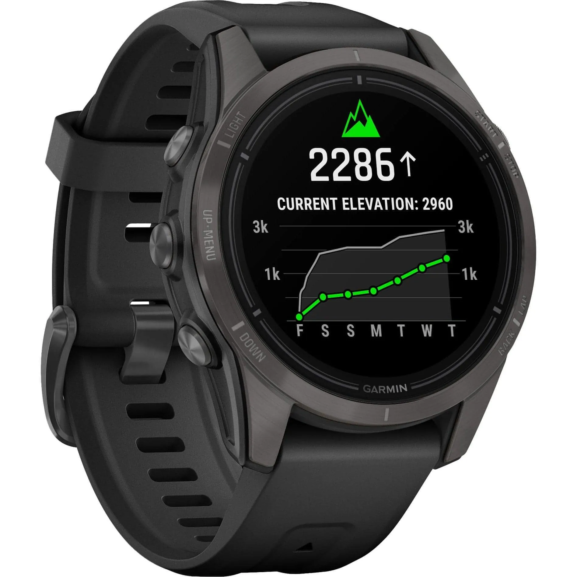 Garmin EPIX Pro (Gen 2) Sapphire 42mm HRM With GPS Multisport Watch - Black