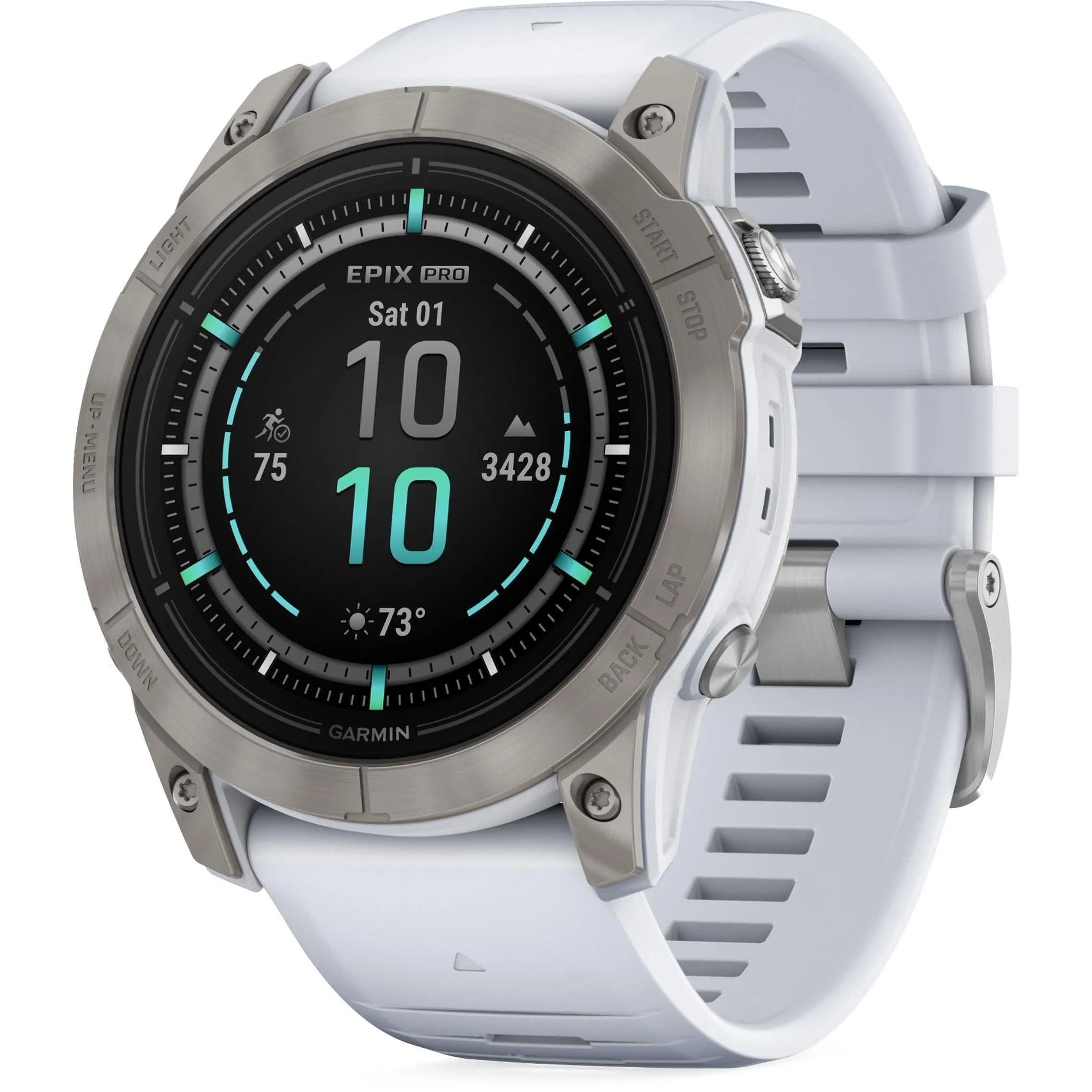 Garmin EPIX Pro (Gen 2) Sapphire 51mm HRM With GPS Multisport Watch - White