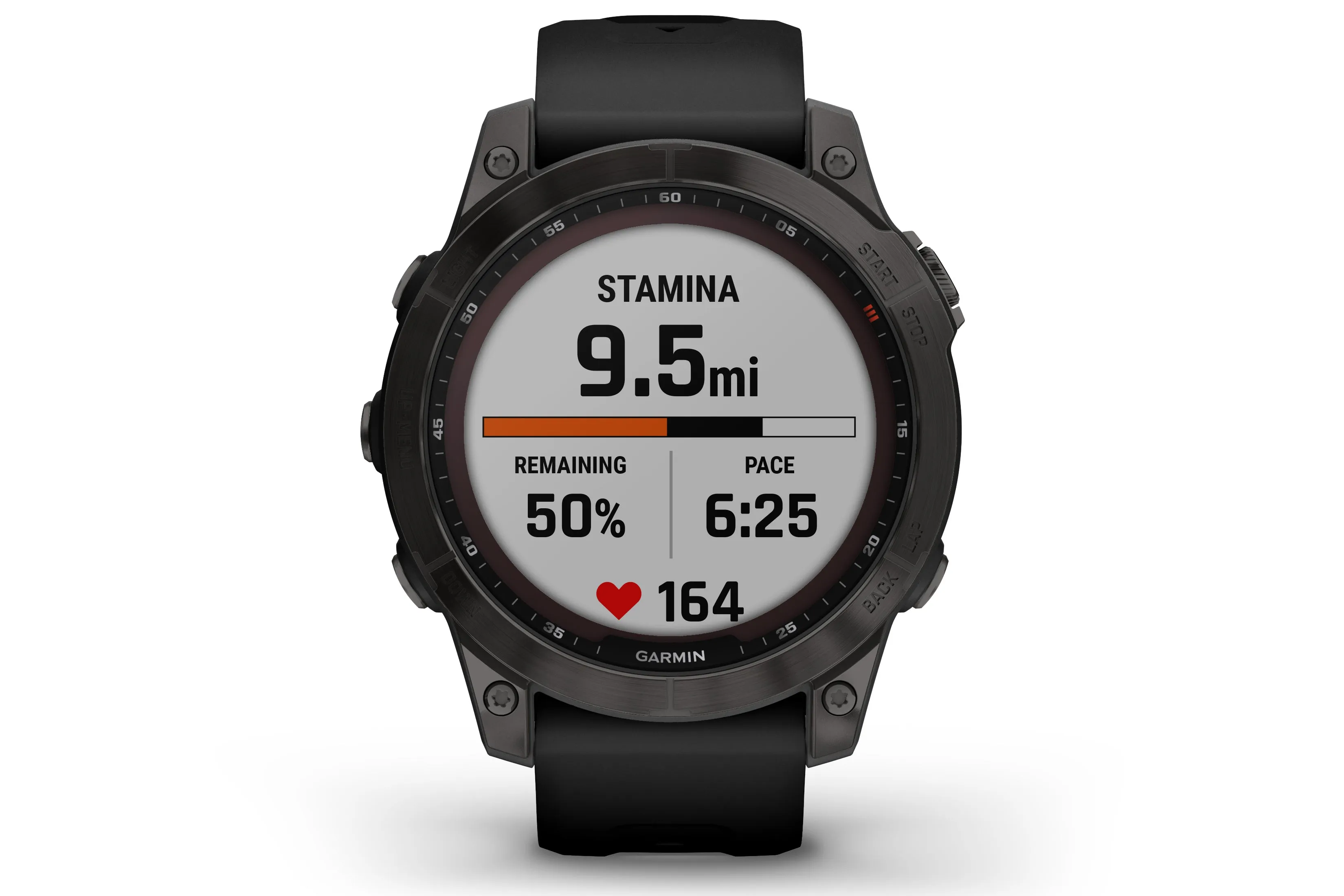 Garmin Fenix 7 Sapphire Solar Smartwatch Carbon Gray DLC Ti Black Band