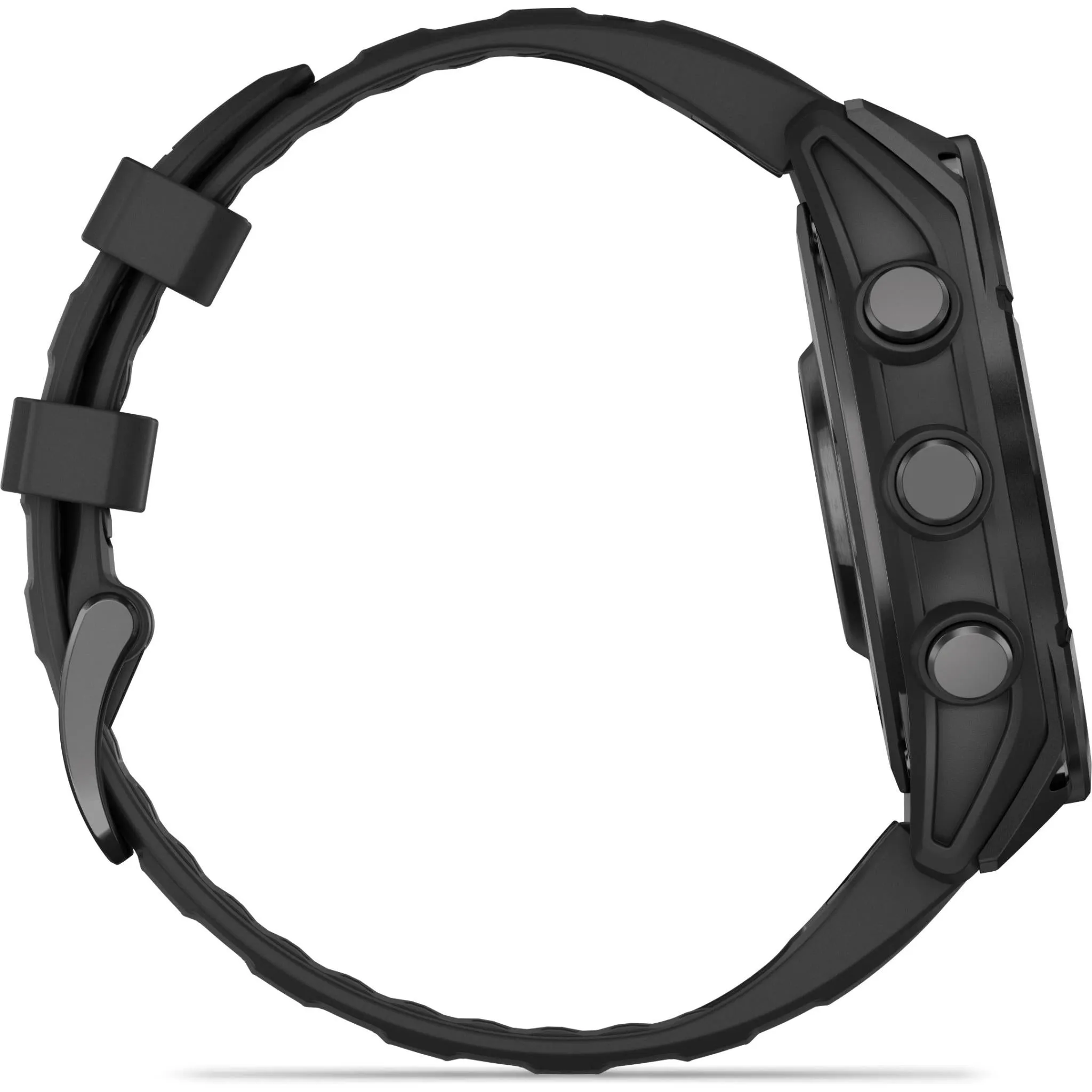 Garmin fenix® 8 47mm AMOLED Glass Slate Grey Steel with Black Band