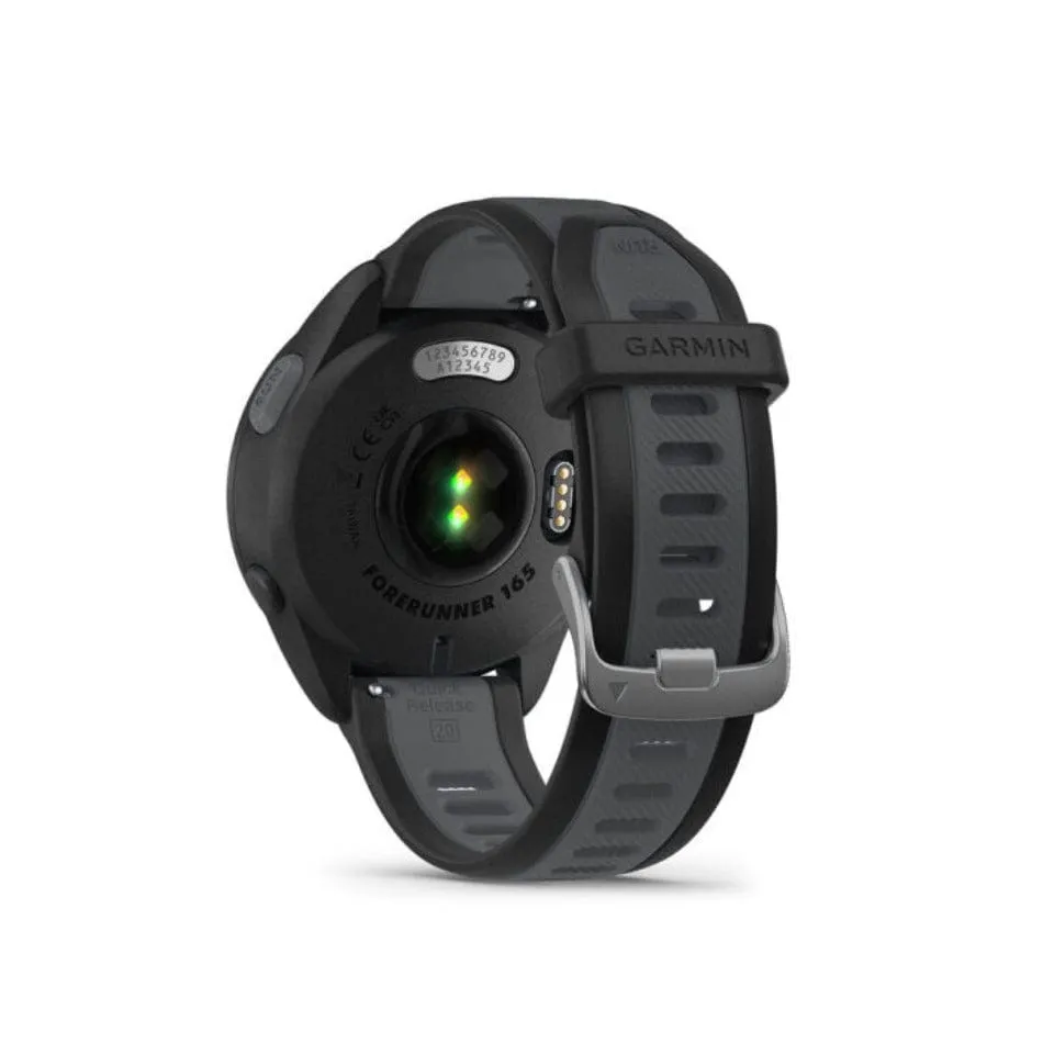 Garmin Forerunner 165 Black and Slate Grey