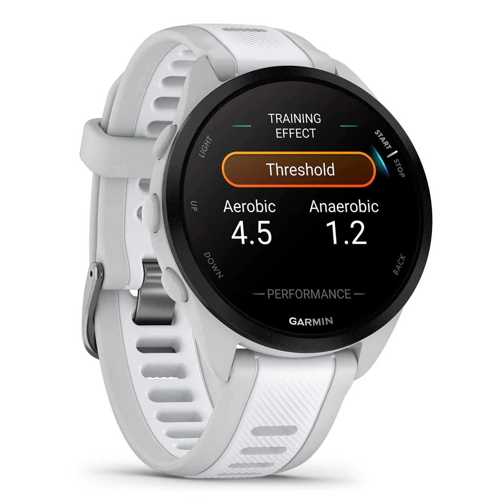 Garmin Forerunner® 165 Music Smartwatch - White