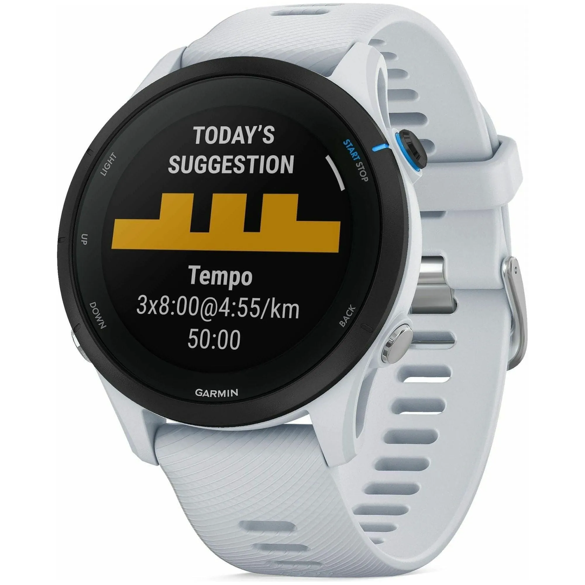 Garmin Forerunner 255 Music HRM With GPS Watch - White