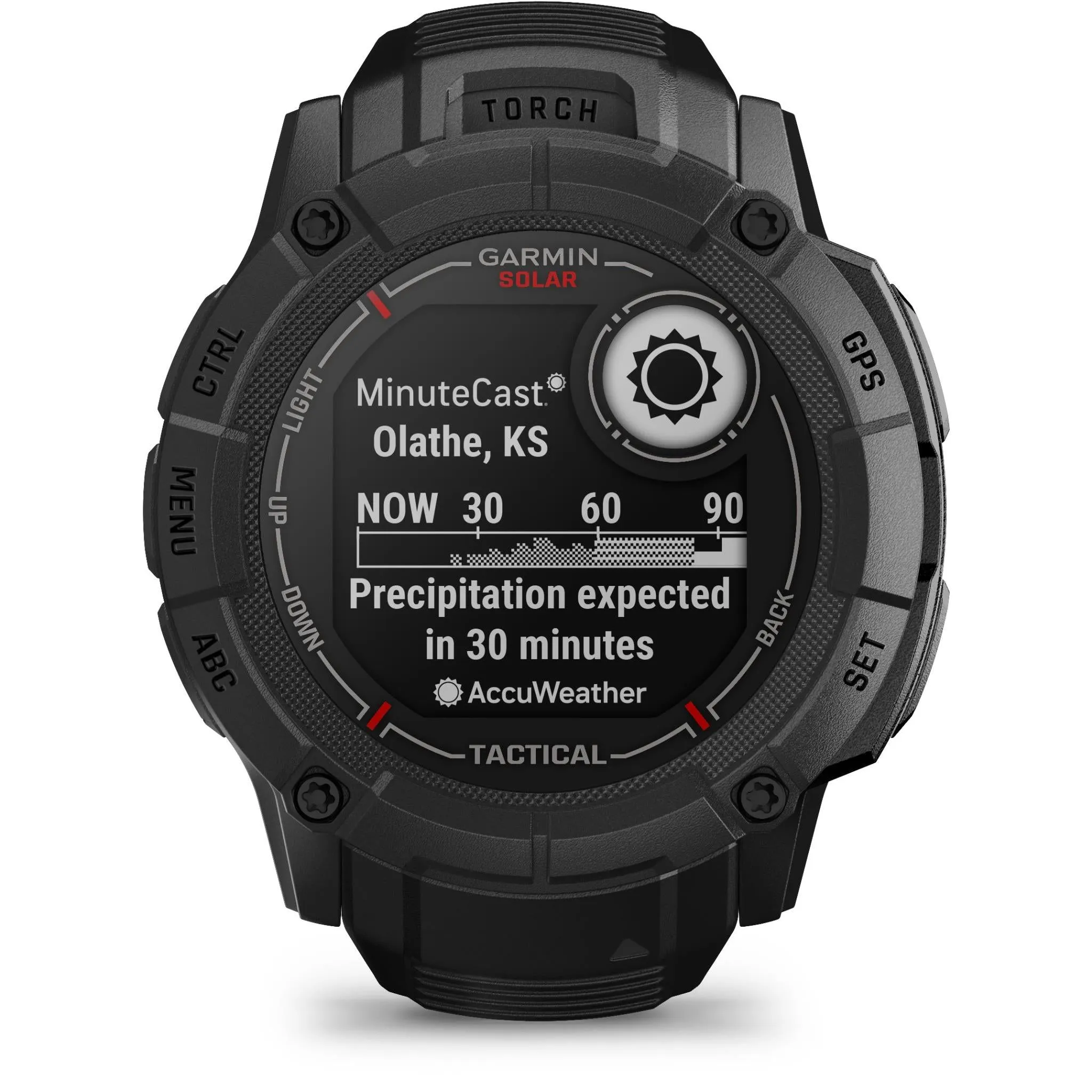 Garmin Instinct 2X Solar Sports Watch (Tactical Edition Black)