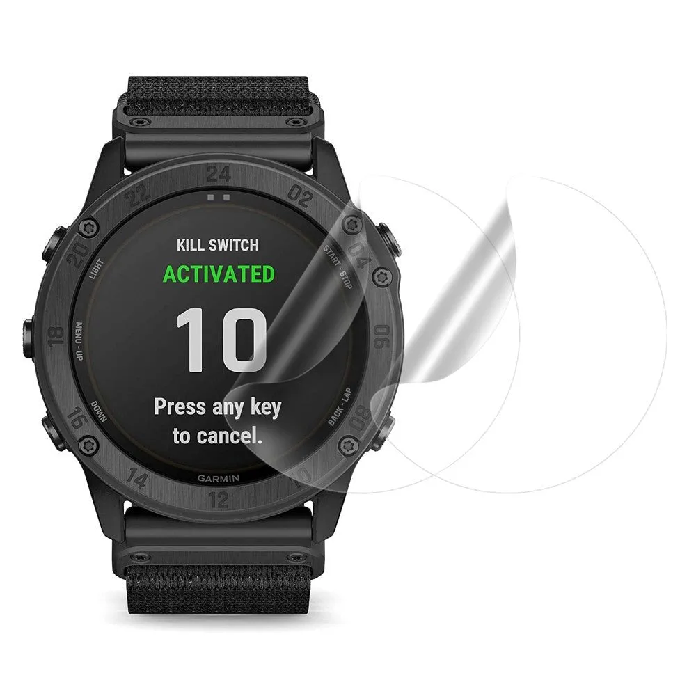 Garmin Tactix Delta Plastik Beskyttelsesfilm - 2 stk. - Gennemsigtig