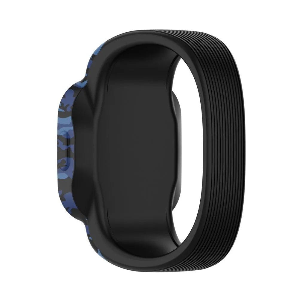 Garmin Vivofit JR 3 Replacement Silicone Sports Armband (Joint Size: 160mm) - Camouflage Blue