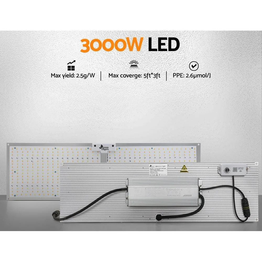 Greenfingers 3000W LED Grow Light Full Spectrum Indoor Veg Flower All Stage