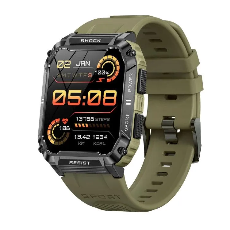 HAMTOD T3 1.95-inch Multifunctional Sport Smart Watch with Bluetooth Calling, Health Monitoring, and Multiple Sport Modes