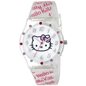 Hello Kitty Kids' HKAQ2797 Hello Kitty Analog Display Analog Quartz Two Tone Watch