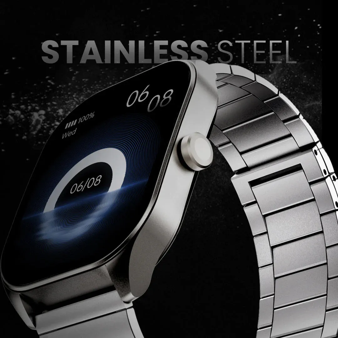 HiFuture APEX Luxury Stainless Steel Smart Watch