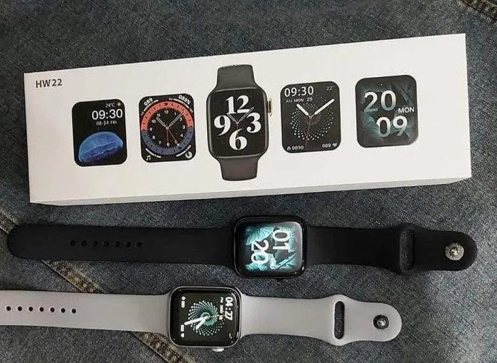 High Quality HW22 Smartwatch - Black