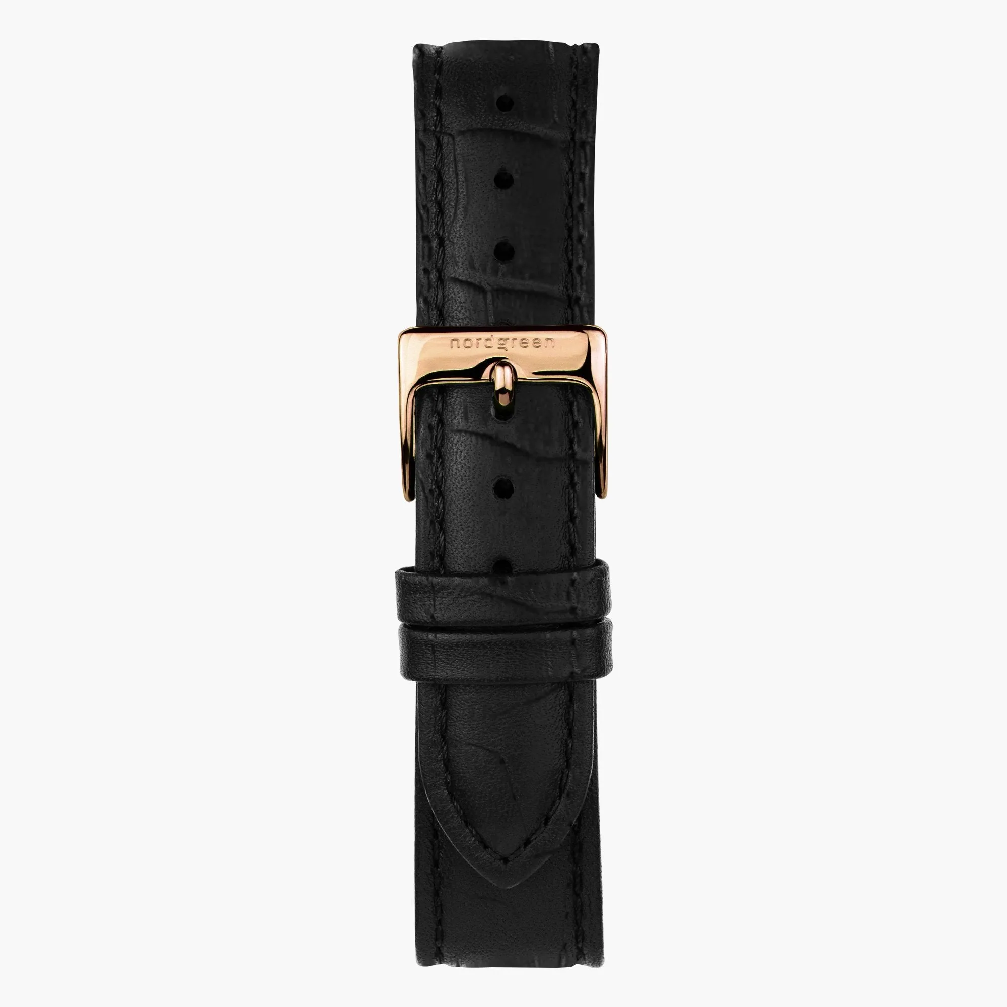 Infinity - Black Croc Leather