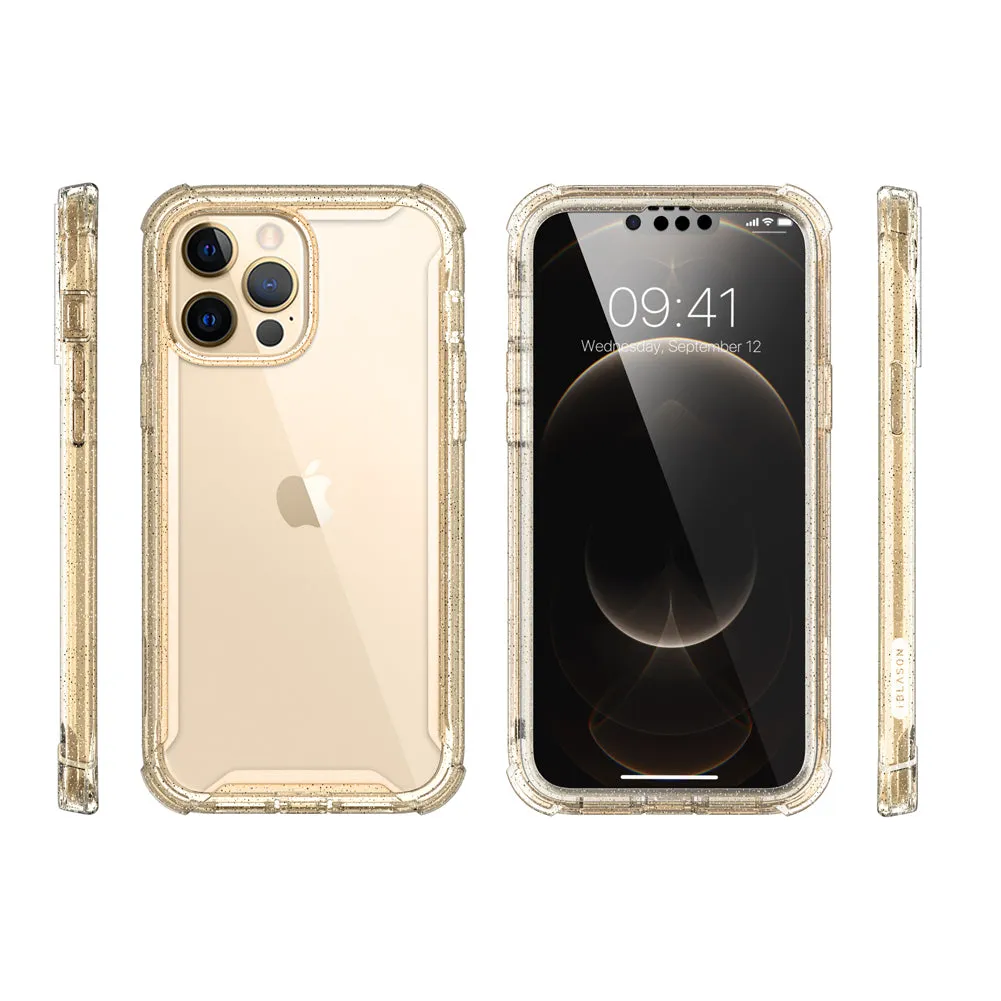 iPhone 13 Pro Max Ares Case(open box) - Gold/Glitter