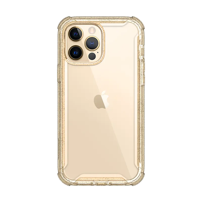 iPhone 13 Pro Max Ares Case(open box) - Gold/Glitter