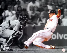 Jacoby Ellsbury "Sliding Home" (2009) Boston Red Sox Poster Print - Photofile 16x20