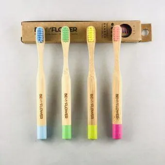 Kids Bamboo Toothbrush BeMyFlower