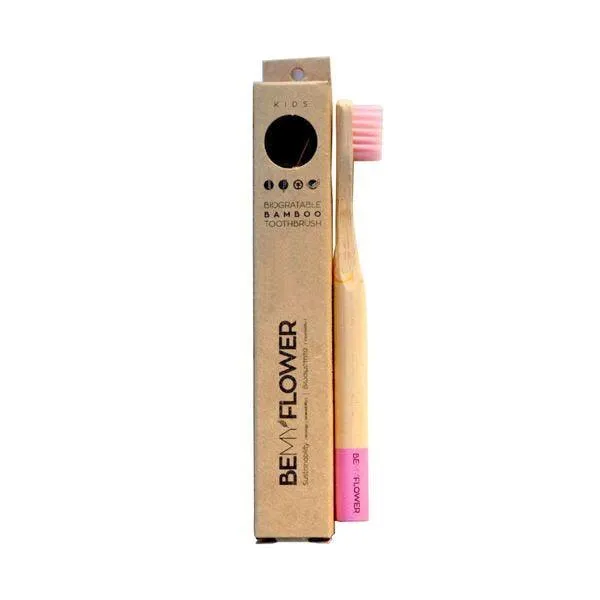 Kids Bamboo Toothbrush BeMyFlower