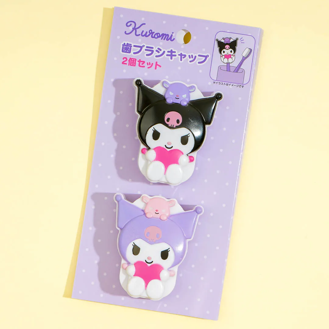 Kuromi Friendship Toothbrush Cap Set