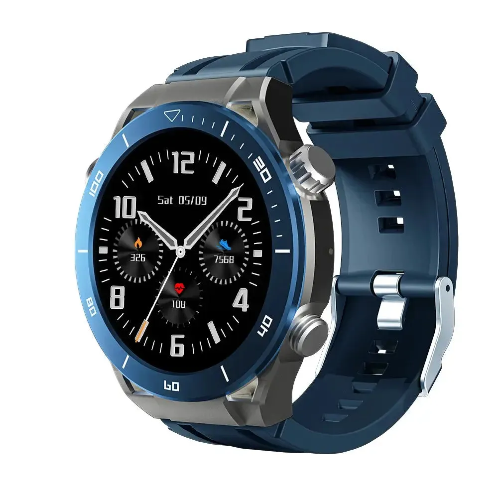 LAXASFIT 2024 New Fashion Business Smart Watch Men's Bluetooth Call Message Reminder Multi Sport Mode Smart Watch Android IOS