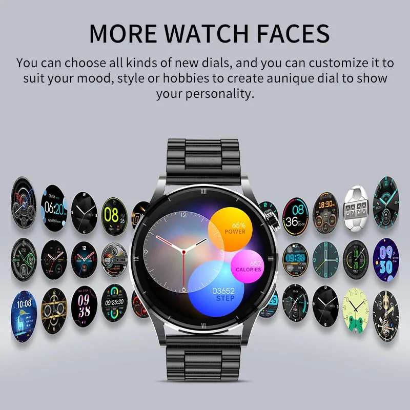 LIGE New For Huawei Watch GT3 Pro AMOLED Smart Watch Men Custom Dial Answer Call Sport Fitness Tracker Men Waterproof Smartwatch