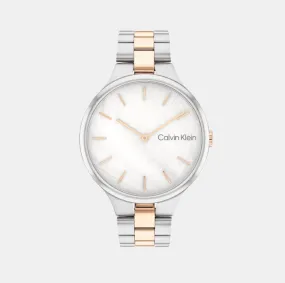 Linked Women White Analog Stainless Steel Watch 25200428