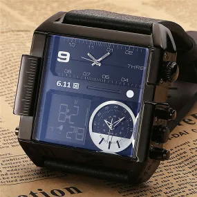 Luminous Double Display Electronic Watch