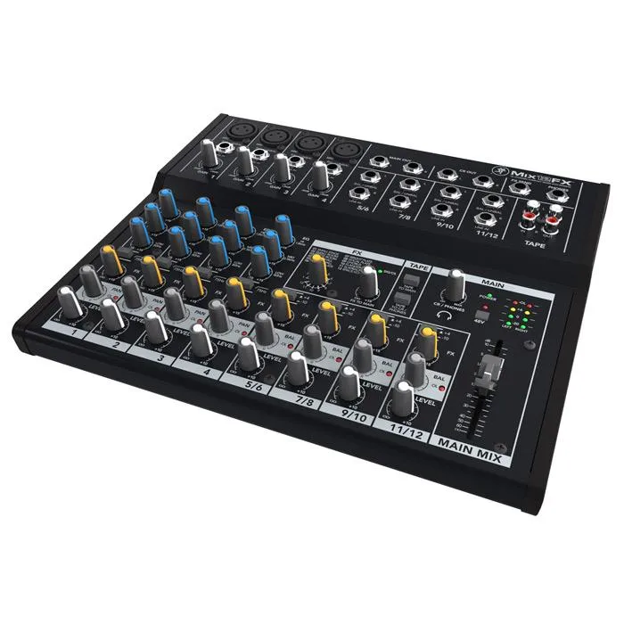 Mackie MIX12FX 12-Channel Compact Mixer With Effects