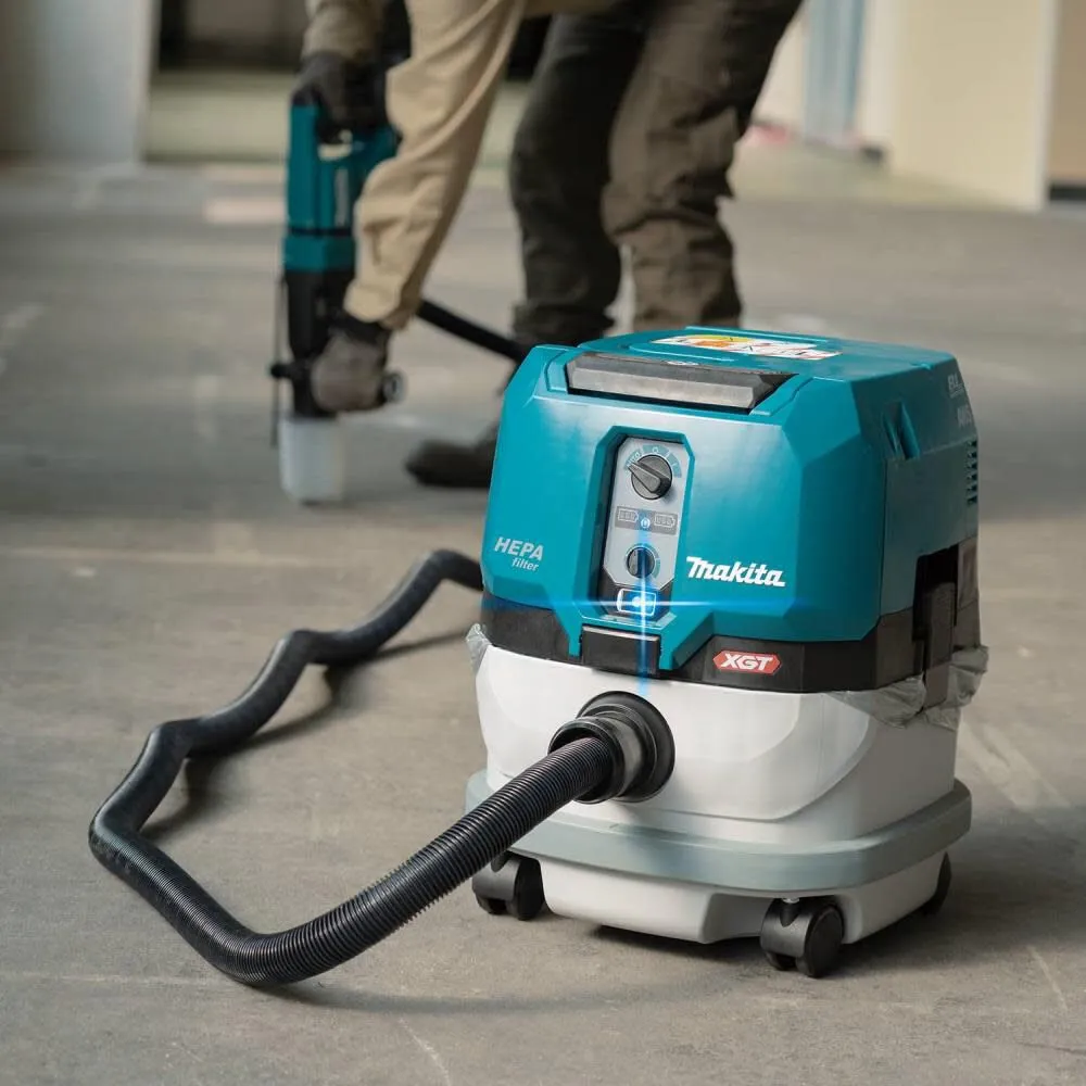 Makita 40V Max XGT️ 2.1 Gallon HEPA Dry Dust Extractor AWS️ (Bare Tool)