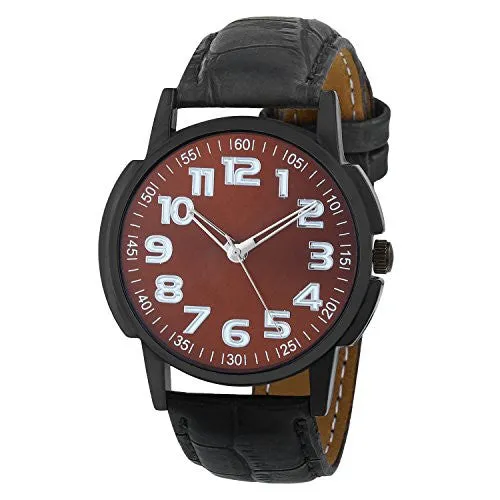 Matrix Analog Brown Dial Men's Watch-WCH-190