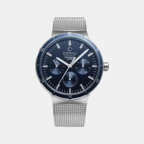 Men Blue Analog Stainless Steel Watch V220GMCLMC