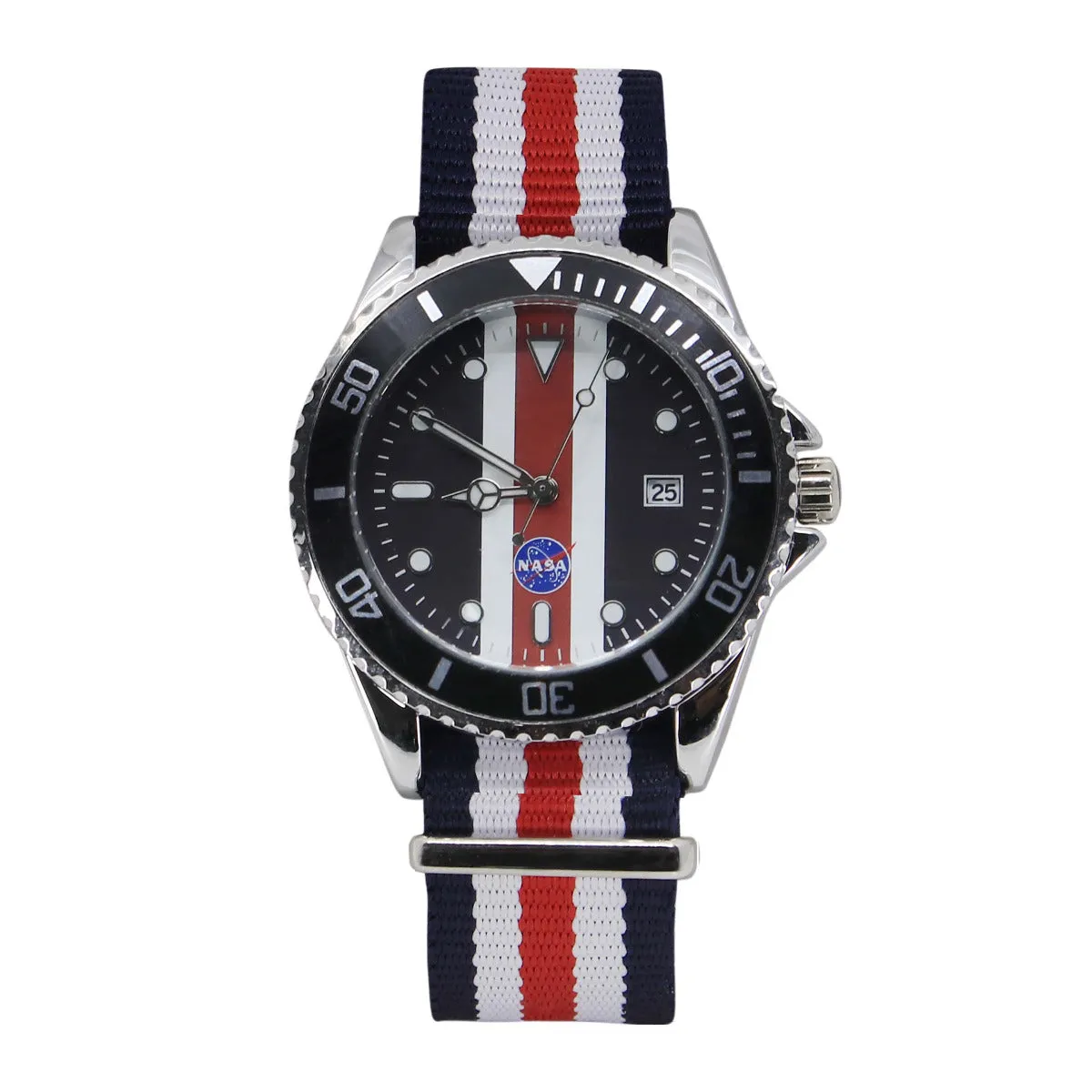 MEN NYLON STRAP WATCH