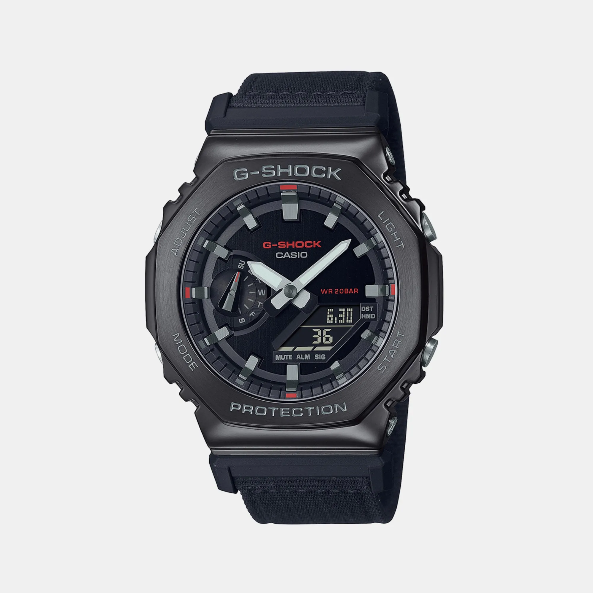 Men's Black Analog-Digital Cloth Watch G1373 - GM-2100CB-1ADR