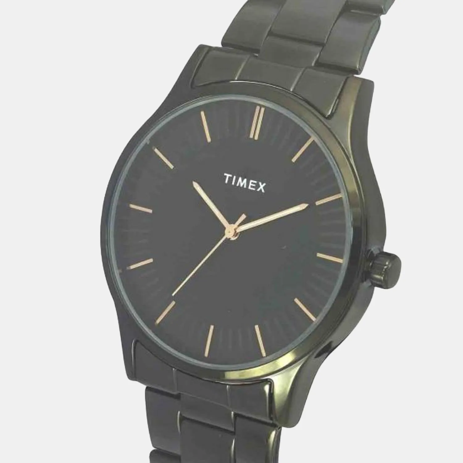 Men's Black Analog Stainless Steel Watch TW0TG8304