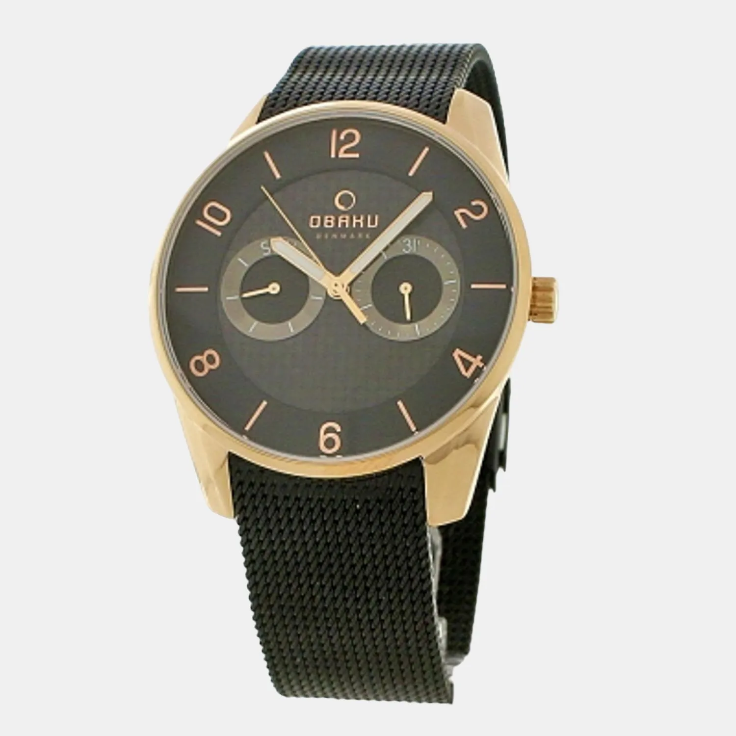 Men's Black Analog Stainless Steel Watch V171GMVBMB