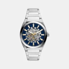 Men's Blue Analog Stainless Steel Automatic Watch ME3220