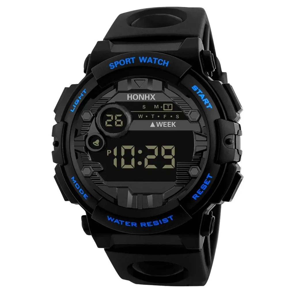 Men's Digital LED Wristwatch