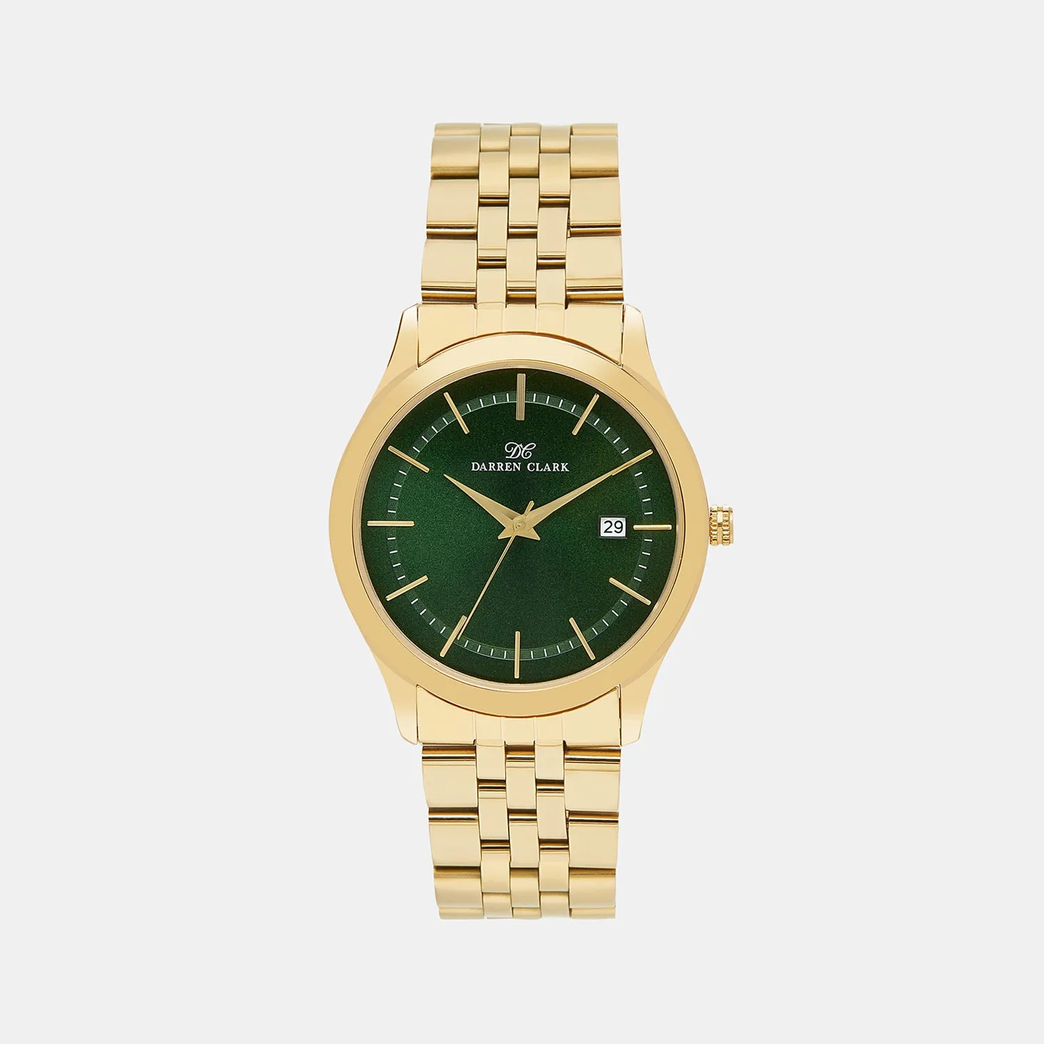 Men's Gold Analog Brass Watch 1003B-M0214